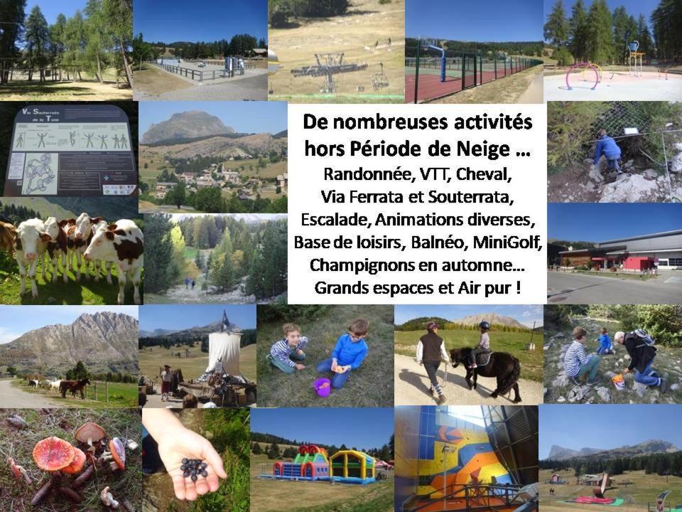 Appartement 8-10 Personnes Superdevoluy Hautes Alpes Rez De Chaussee Vue Panoramique 3 Chambres Saint-Étienne-en-Dévoluy 外观 照片